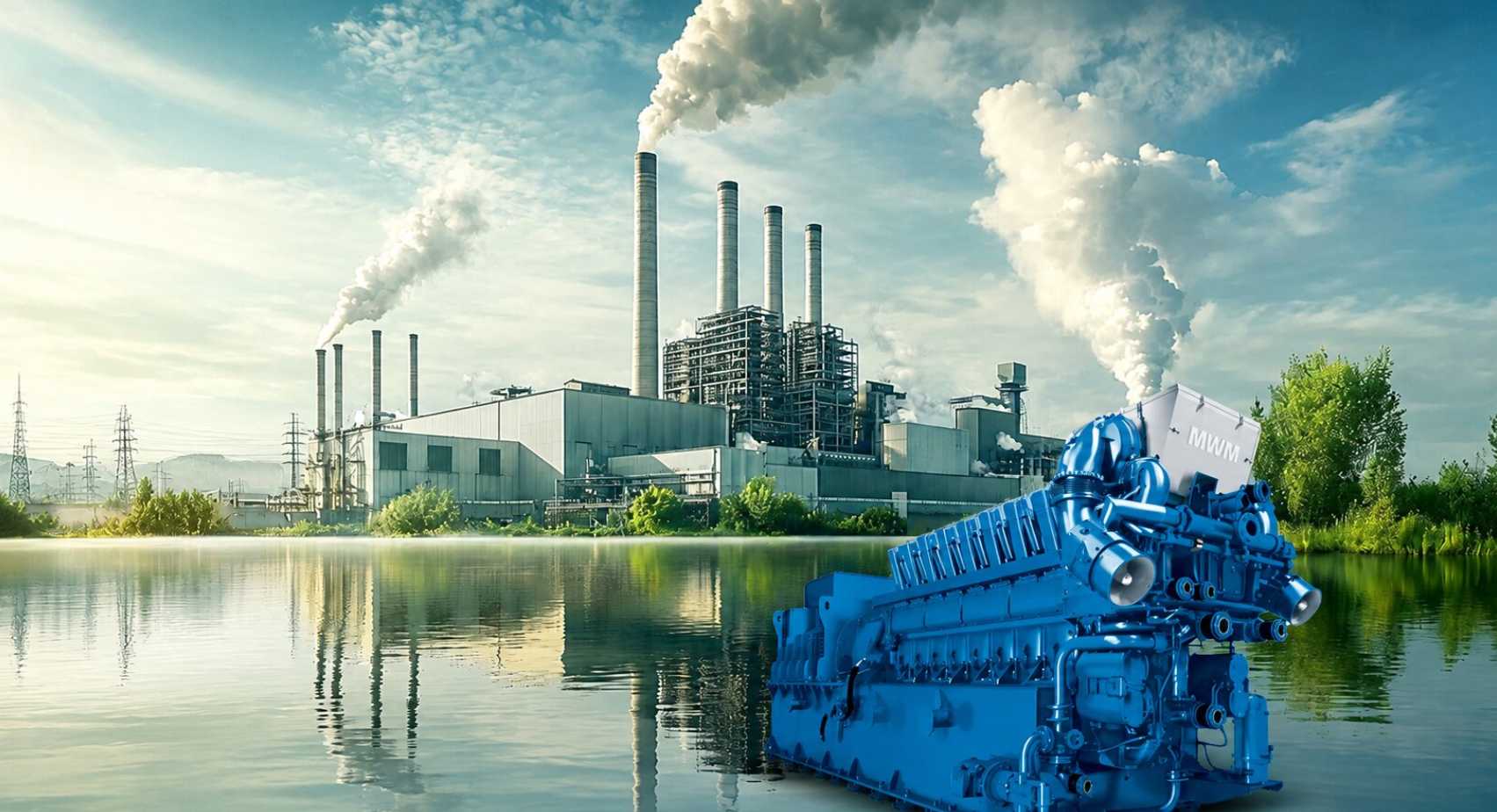 Centrales Électriques à Moteur Gaz 