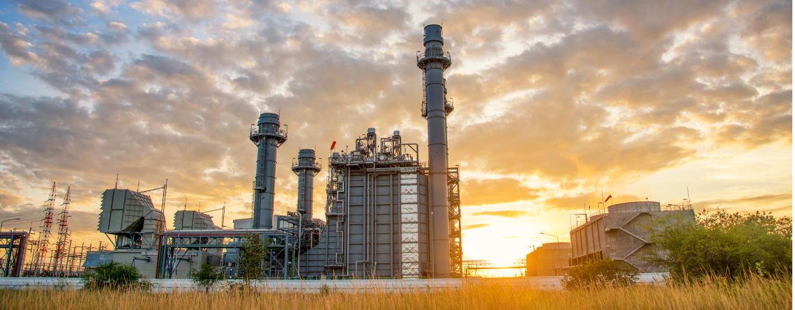 picture of a energy plant with trigeneration